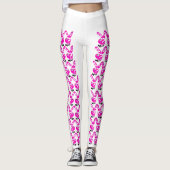 Pink Rabbit Leggings (Vorderseite)