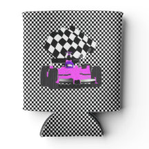 Pink Race Car mit Checkbox