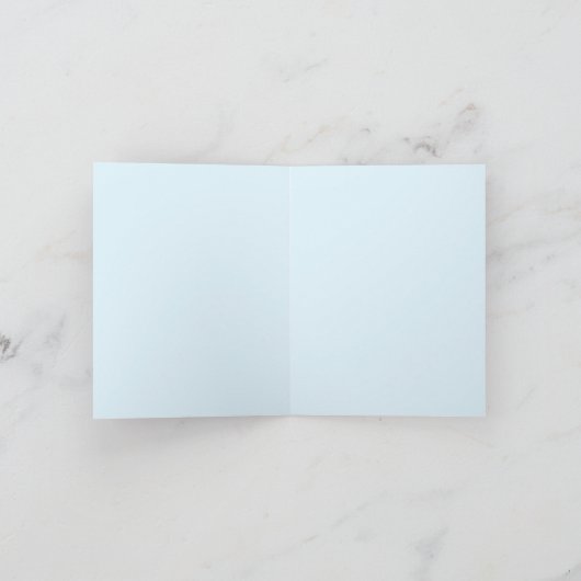 Pink Rain Lilies Aqua Blank (Innenseite)