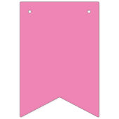 Pink Rainbow Birthday Banner - Individuelle Name B (Zweite Fahne)