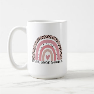 Pink Rainbow Breast Cancer Awareness Kaffeetasse