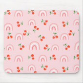 Pink Rainbow Chertern Muster Mousepad (Vorne)