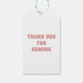 PINK RAINBOW CUSTOMIZE ODER PERSÖNLICHE TEXT GESCHENKANHÄNGER (Rückseite)