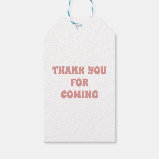 PINK RAINBOW CUSTOMIZE ODER PERSÖNLICHE TEXT GESCHENKANHÄNGER (Rückseite)