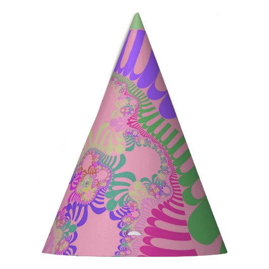 Pink Rainbow Mod Partys Partyhütchen (Links)