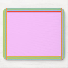 Pink Rainbow Mpusepad Mousepad