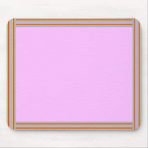Pink Rainbow Mpusepad Mousepad