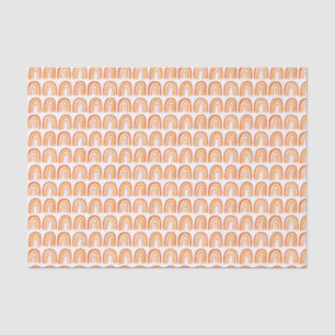 Pink Rainbow Pattern Geschenk Seidenpapier