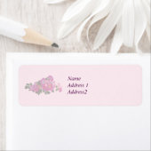 Pink Rambler Rose Save the Date (Insitu)