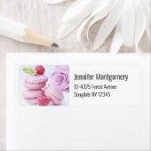 Pink Raspberry Macarons Foto (Insitu)