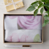 Pink Raspberry Macarons Foto Seidenpapier (Geschenk)