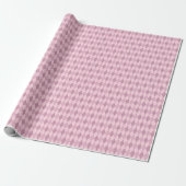 Pink Raute Wrapping Paper Geschenkpapier (Ungerollt)