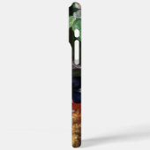 PINK RED ANEMONES WEISSE BLUME, BUTTERFLY Floral Case-Mate iPhone Hülle (Rückseite / Links)