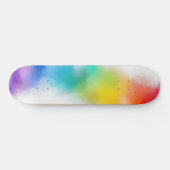 Pink Red Blue Green Yellow Custom Blank Template Skateboard (Horizontal)