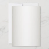 Pink Red Floral Geometric Watercolor Wedding Einladung (Rückseite)