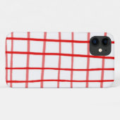 Pink Red Gingham Case-Mate iPhone Hülle (Rückseite (Horizontal))