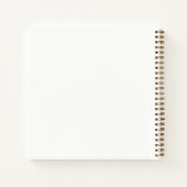 Pink Red Heart Optical Art Notizblock (Rückseite)