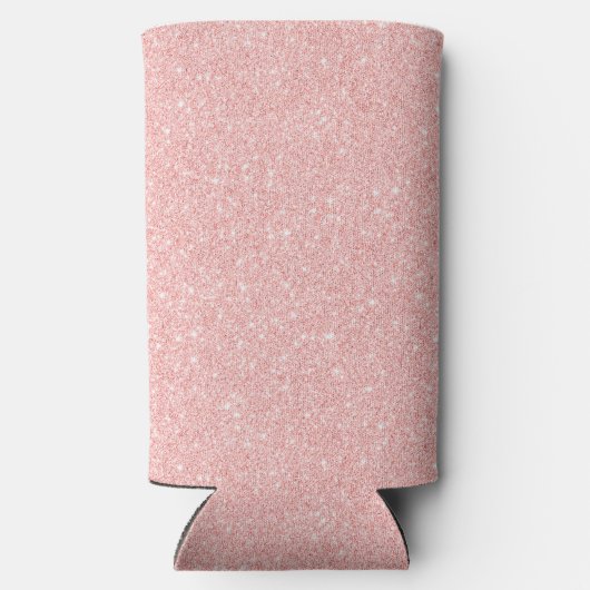 Pink + Red Las Vegas Showgirl Bridesmaid Selters Dosenkühler (Rückseite)