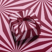Pink red swirly Christmas Wrapping paper Geschenkpapier