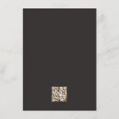 Pink Red Valentines Elegant Neutral Details Card Begleitkarte (Rückseite)