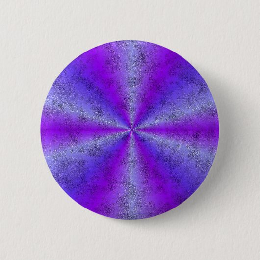 Pink Regenbogen in Elefantenhaut leder Optik Button (Vorderseite)
