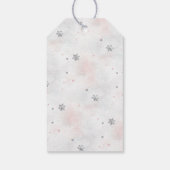 Pink Reindeer Christmas Geschenkanhänger (Rückseite)