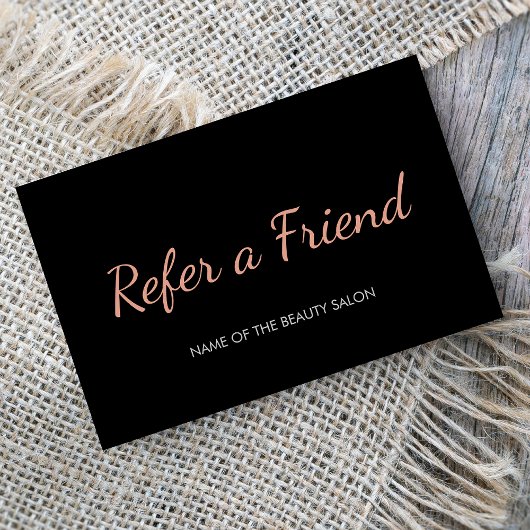 Pink reinigen Eine Schwarze Karte mit freundlichem