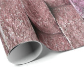 Pink-Retentionspapier aus der Steinfasswand Geschenkpapier (Rolleneckpunkt)