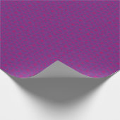 Pink retro geometric pattern geschenkpapier (Ecke)