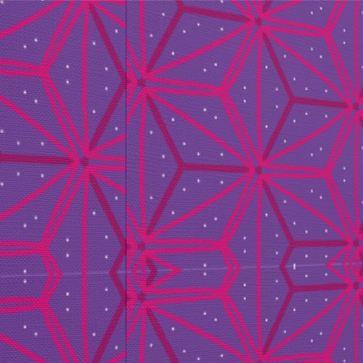 Pink retro geometric pattern  tapete (Naht)