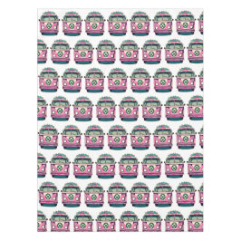 Pink Retro Hippie Vans Tischdecke