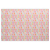 Pink-Retro Kreis-Muster Stoff (Fat Quarter (45,7 x 55,9 cm))