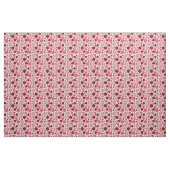 Pink Retro Polka Dot Pattern Stoff (Yard (91,4 cm))