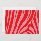 Pink Retro Vintages Drehbuch Kinderdusche Dankeskarte (Rückseite)