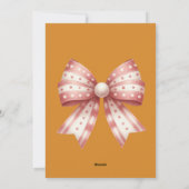 Pink Retro Weihnachtsmann Feiertagskarte (Rückseite)