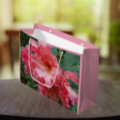 Pink Rhododendron Bloom Floral Große Geschenktüte