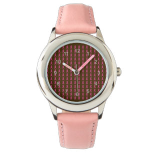Pink Ribbbons Watch Armbanduhr
