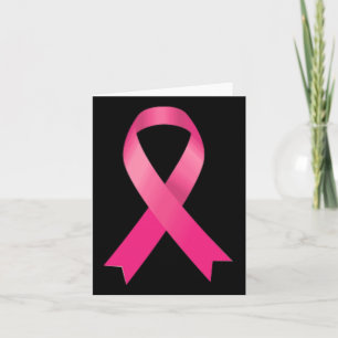 Pink Ribbon Brustkrebs Bewusstsein Frauen Männer K Karte