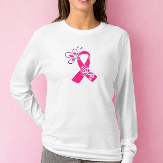Pink Ribbon Brustkrebs Bewusstsein T-Shirt