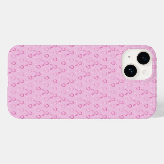 Pink Ribbon, Brustkrebs, Geschenk #cancer #iphone Case-Mate iPhone Hülle (Rückseite (Horizontal))