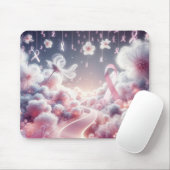 Pink Ribbon Brustkrebs Road Mousepad (Mit Mouse)