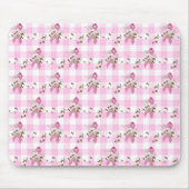 Pink Ribbon Brustkrebs Überleben Mousepad (Vorne)