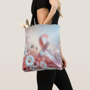 Pink Ribbon Brustkrebs Überleben Tasche