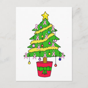 Pink Ribbon Brustkrebs Unterstützung Weihnachten