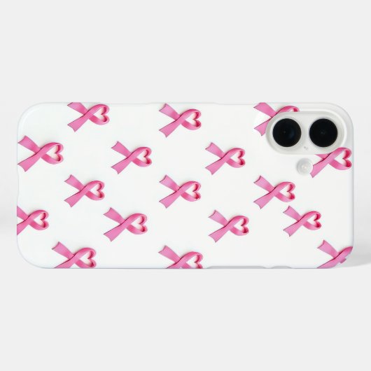 Pink Ribbon Case-Mate iPhone Hülle (Rückseite (Horizontal))