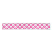 Pink Ribbon Circle – Breast Cancer Awareness Ripsband (Vorderseite)
