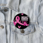 Pink Ribbon Frauen Krebs Brustkrebs Bewusstsein Button (Beispiel)