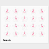 Pink Ribbon Fund Raiser Stickers (Blatt)