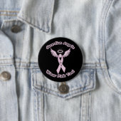 Pink Ribbon Guardian Angel Button (Beispiel)