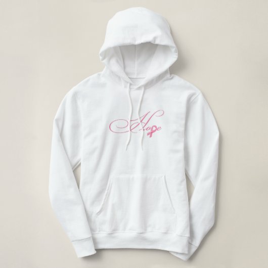 Pink Ribbon - Hoffnung Hoodie (Design vorne)